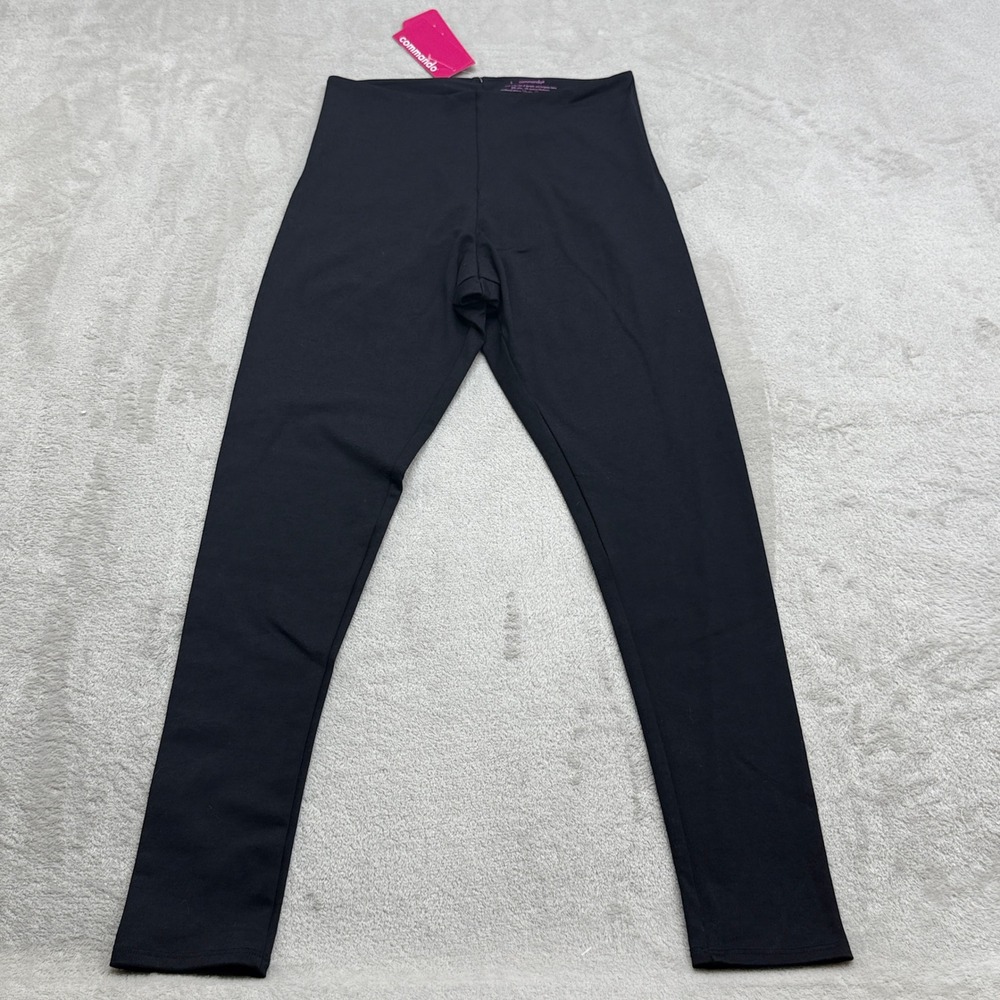 Commando Legging Women L Black HR Stretch Technical Fabric Shapewear Compression